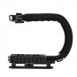Universal C Shaped Video Bracket Holder Handheld Stabilizer Grip for Smartphone