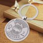 Perpetual Calendar Key Ring Souvenir Gift Unique KeyChain 50 Years 2007-2056 coi