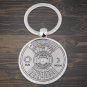 Perpetual Calendar Key Ring Souvenir Gift Unique KeyChain 50 Years 2007-2056 coi