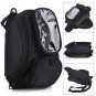 Universal Magnetic Motorcycle  Oil Fuel Tank Bag Waterproof Phone Holder Black