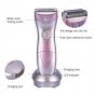 Electric Shaver Cordless Bikini Trimmer Wet Dry Shower Bath Foam Gel Use