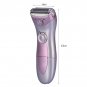 Electric Shaver Cordless Bikini Trimmer Wet Dry Shower Bath Foam Gel Use