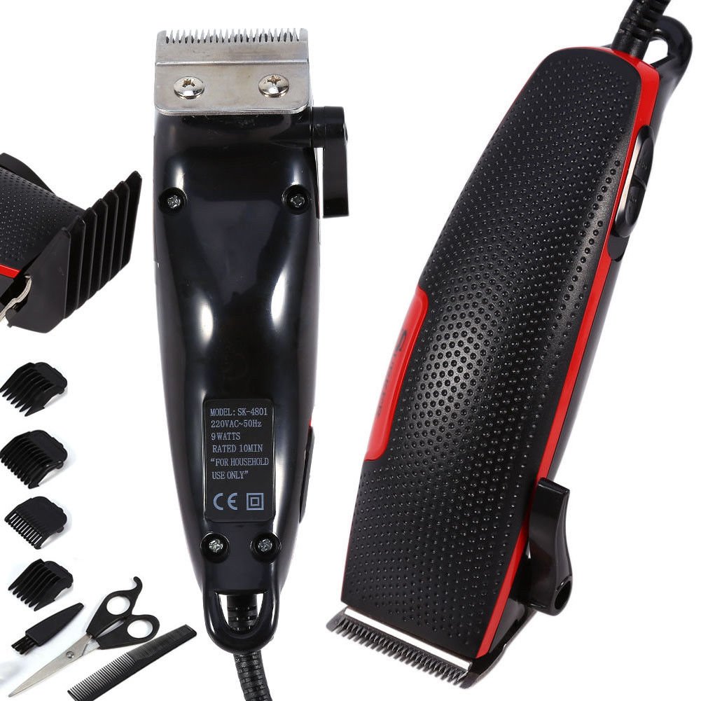 Men's Electric Shaver Razor Beard Hair Grooming Trimmer Clipper Rechargeable Kit