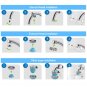 Household Kitchen Tap Faucet Mount Water Filter Purifier w/Washable Ceramic Core