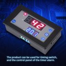 12V Timing Delay Relay Module Cycle Time Digital LED Dual Display 0-999 hour 10A