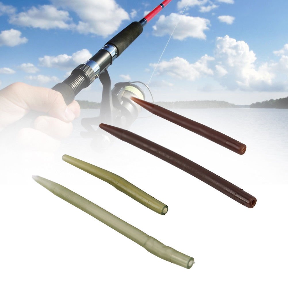 40 pcs 54mm Anti Tangle Sleeves Carp Fishing Tackle Accessories Outdoor Sports