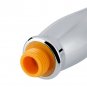 Stainless Steel Shower Head Round-Shape High Pressure Handheld Bathroom Sprayer