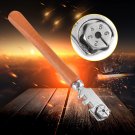 6 Wheels Steel Tipped Glass Tile Cutter Cutting Craft Hand Tool Kit Antislip coi