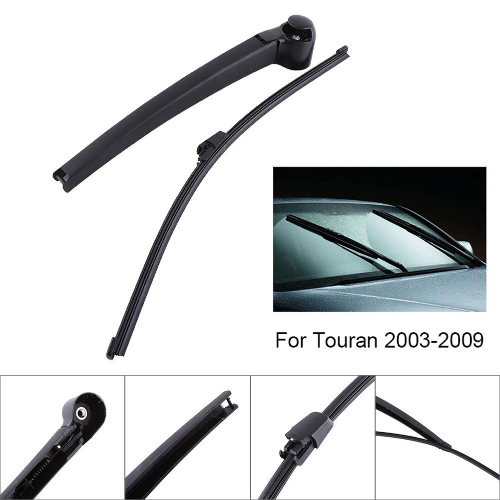 Rear Window Windscreen Windshield Wiper Arm & Blade for VW Touran 2003-2009