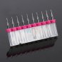 10 Carbide Drill Bits 0.8mm Tungsten Steel Blade CNC/PCB Engraving Bit coi