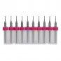 10 Carbide Drill Bits 0.8mm Tungsten Steel Blade CNC/PCB Engraving Bit coi