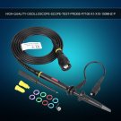 P7100 100Mhz Oscilloscope 1X / 10X 600V PKCATI BNC Clip Probes Clip Cable