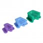 3 Plastic Dental Mouth Prop Bite Block Cushion Opener Retractor 3 Size