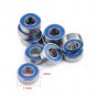 10pc MR115-2RS Double-shielded Miniature Ball Bearings Deep Groove 5x11x4mm Blue