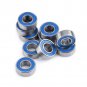 10pc MR115-2RS Double-shielded Miniature Ball Bearings Deep Groove 5x11x4mm Blue