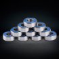 10pc MR115-2RS Double-shielded Miniature Ball Bearings Deep Groove 5x11x4mm Blue