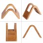 Home Bamboo Wood Coffee Filter Holder Coffee Paper In 4 Size Storage Rack Stand
