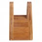 Home Bamboo Wood Coffee Filter Holder Coffee Paper In 4 Size Storage Rack Stand
