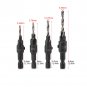 1/4" Adjustable Hex Shank Drill Bits Quick Change Countersink Woodworking Tool