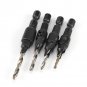 1/4" Adjustable Hex Shank Drill Bits Quick Change Countersink Woodworking Tool
