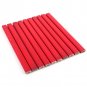 New Red Octagonal Wooden Carpenter Pencil Builder Hand Tool Working Marker