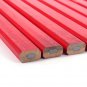 New Red Octagonal Wooden Carpenter Pencil Builder Hand Tool Working Marker