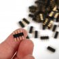 100pcs 8 * 10mm 4Pin Male Plug Adapter Connector Needle for RGB LED Strip Light