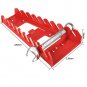 9 Slot Red Wrenches Rack Standard Organizer Holder Tools Save Space Plastic