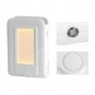 US Plug LED Night Light Sensor Dual USB Wall Plate Charger For Mobile Phone Pad