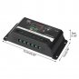 30A 12V/24V Safety Solar Panel Controller Regulator Charge Battery Protection