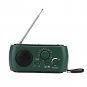 Camping Hiking Solar Powered LED Flashlight FM/AM/SW Radio Emergency Charger