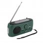 Camping Hiking Solar Powered LED Flashlight FM/AM/SW Radio Emergency Charger