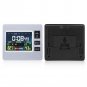 LCD Digital Alarm Clock Backlight Weather Humidity Temp Thermometer Hygrometer