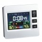 LCD Digital Alarm Clock Backlight Weather Humidity Temp Thermometer Hygrometer