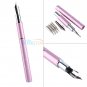 DIY Manicure Nail Art Tools Tips Gel Design Painting Pen + 5 Dotting Nibs Set