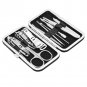 10pcs Stainless Steel Nail Clipper Set Manicure Pedicure Tools Personal Care Kit