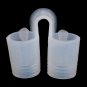 4X Silicone Anti Snore Nasal Dilators Apnea Aid Device Stop Snoring Nose Clip EH