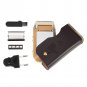 New Rechargeable Electric Shaver Men Foil Slim Shaver Reciprocating Razor