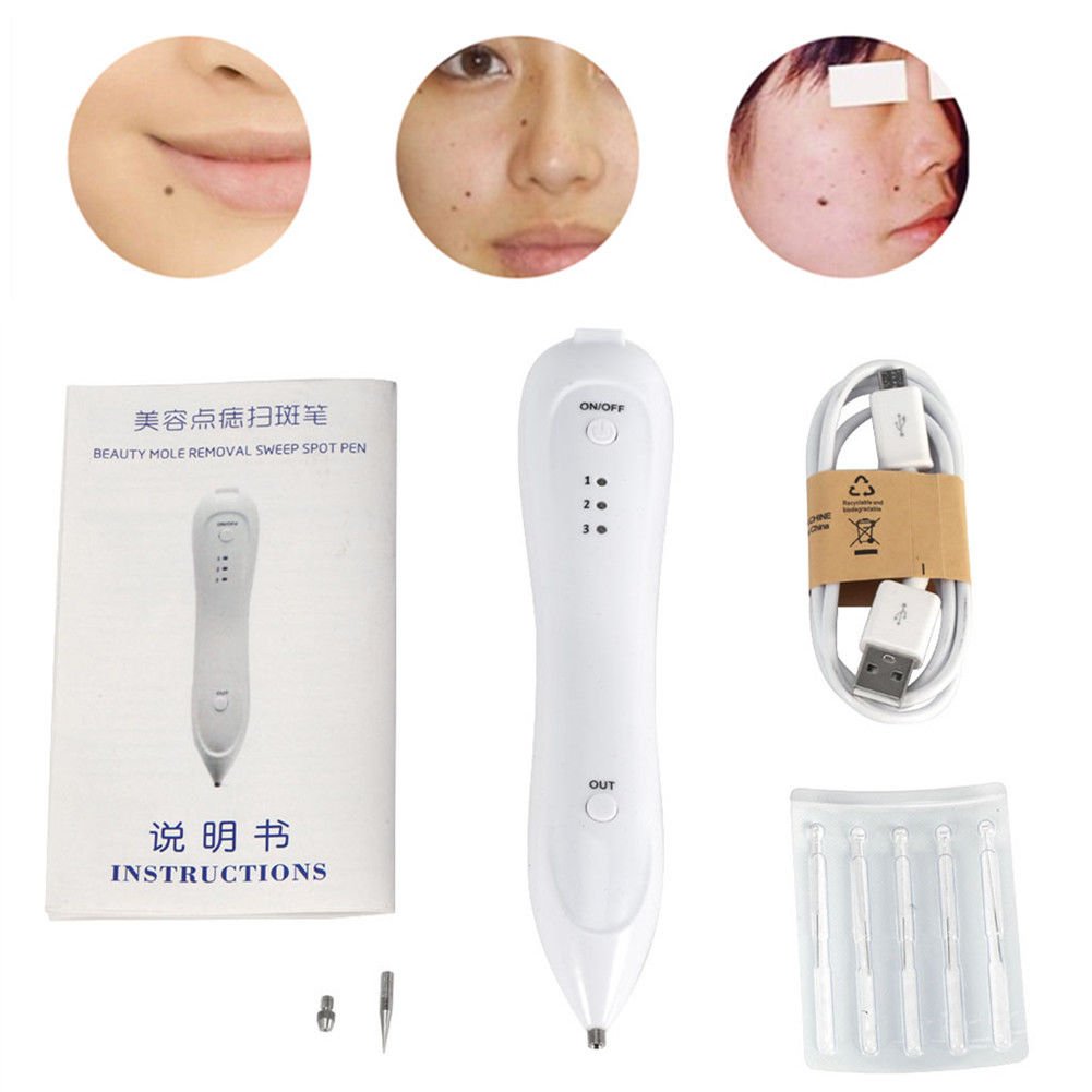 Laser Spots Freckle Removal Machine Skin Mole Dark Spot Wart Tags Tattoo Remover
