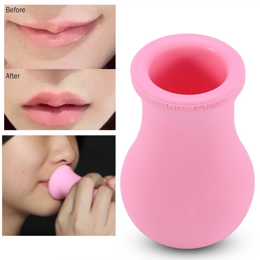 New Lip Plumper Silicone Round Increase Lip Plump Enhancer Device LY
