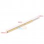 100pcs P50-J1 Spring Pressure Test Probe Round Pogo Pin Dia 0.68mm 3A 16mm Fine