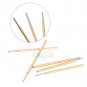 100pcs P50-J1 Spring Pressure Test Probe Round Pogo Pin Dia 0.68mm 3A 16mm Fine