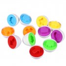 6pairs 5cm Baby Kids Simulation Eggs Puzzle Learning Development Educational Toy