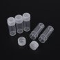 50 Pcs 5ML Volume Mini Plastic Sample Bottle Small Bottle Vial Storage Container