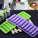 New DIY Cylinder Ice Cube Tray Freeze Mould Kids Dessert Chocolate Mold Maker