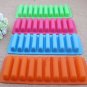 New DIY Cylinder Ice Cube Tray Freeze Mould Kids Dessert Chocolate Mold Maker