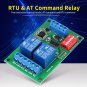 12V RTU & AT Command 2 CH RS485 Relay PLC Controller UART Serial Port Switch coi