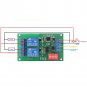 12V RTU & AT Command 2 CH RS485 Relay PLC Controller UART Serial Port Switch coi