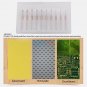 10pc 1/8" 0.8-3.175mm PCB Drill Bit Engraving Cutter Rotary CNC Bit End Mill coi