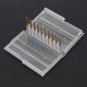 10pc 1/8" 0.8-3.175mm PCB Drill Bit Engraving Cutter Rotary CNC Bit End Mill coi